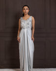 Celestial Cascade Gown