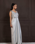 Celestial Cascade Gown