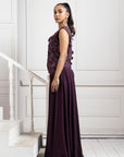 Plum Royale Embellished Jumpsuit