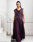 Plum Royale Embellished Jumpsuit