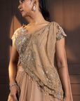 Golden Glow Embellished Lehenga Set