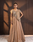 Golden Glow Embellished Lehenga Set