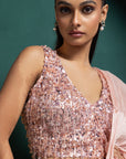 Blush Elegance Drape Set