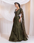 Petalshade Saree Set