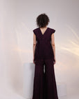 Merlot Pleated Co-Ord Set