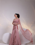 Rose Drape Luxe Concept Saree