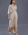 Glitter Drapped Saree