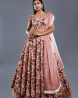 Floral Embroidered Lehenga