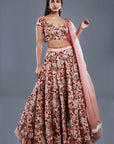 Floral Embroidered Lehenga