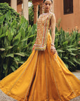 Noorvi Mustard Skirt Set