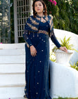 Queen Jacket with Draped Saree