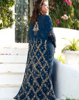 Queen Jacket with Draped Saree
