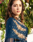 Queen Jacket with Draped Saree