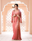 Victorian Shaded Saree
