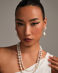 Rice & Baroque Pearl Necklace