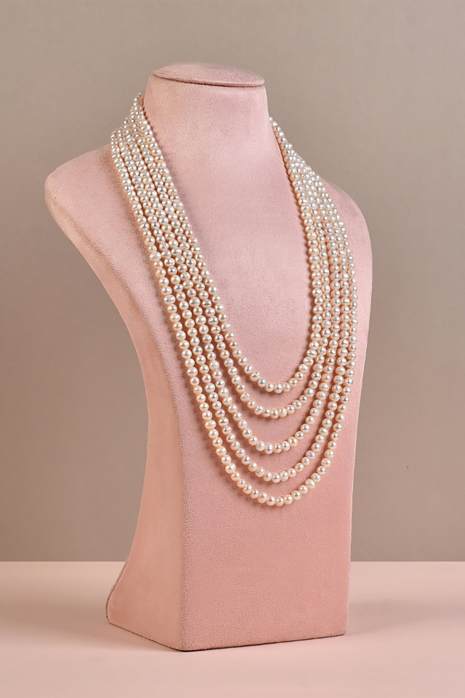 Classic Pearl Layered Necklace