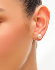 10mm Studs - White
