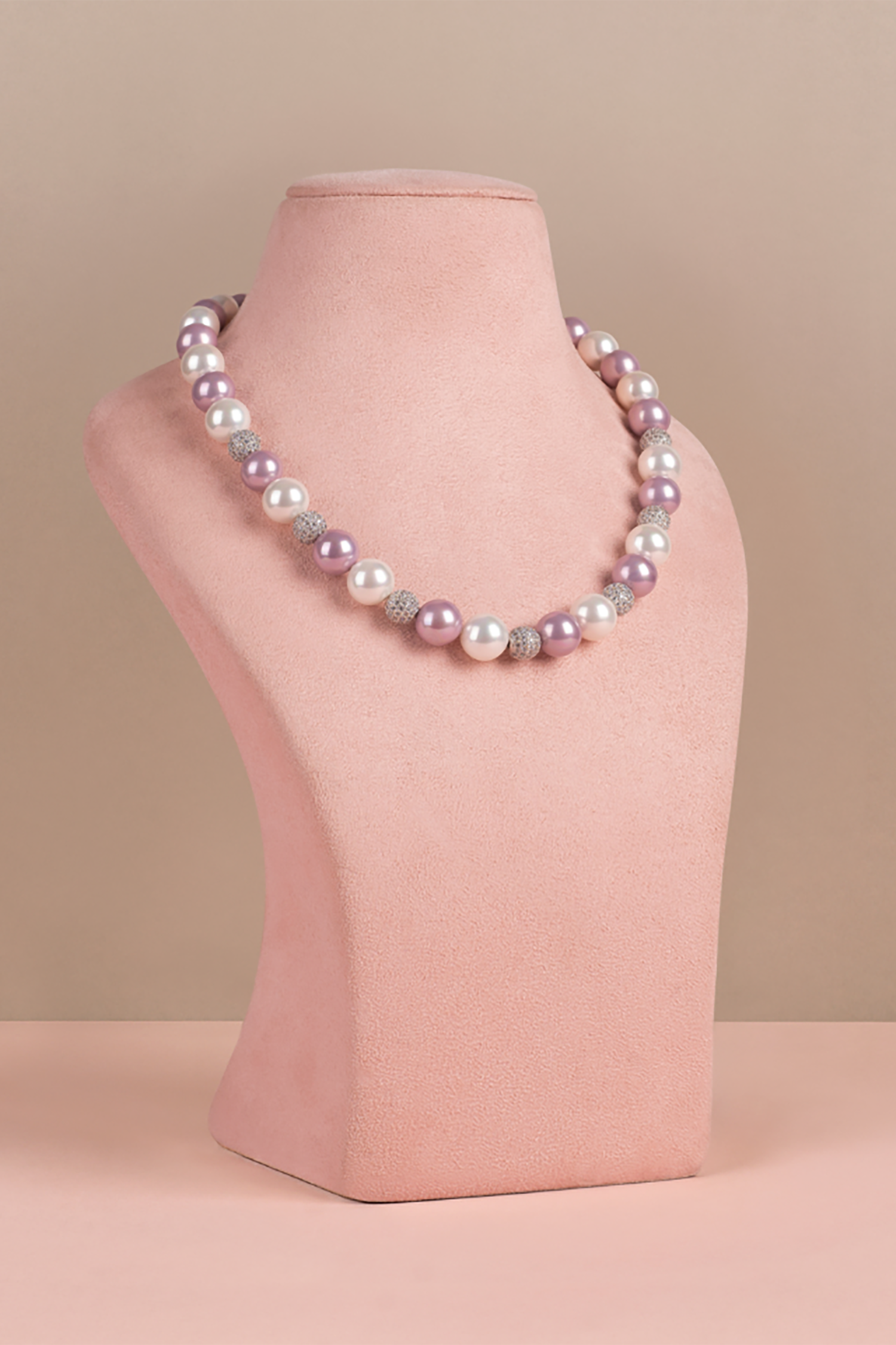 Swarovski Single - Purple & White