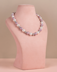 Swarovski Single - Purple & White