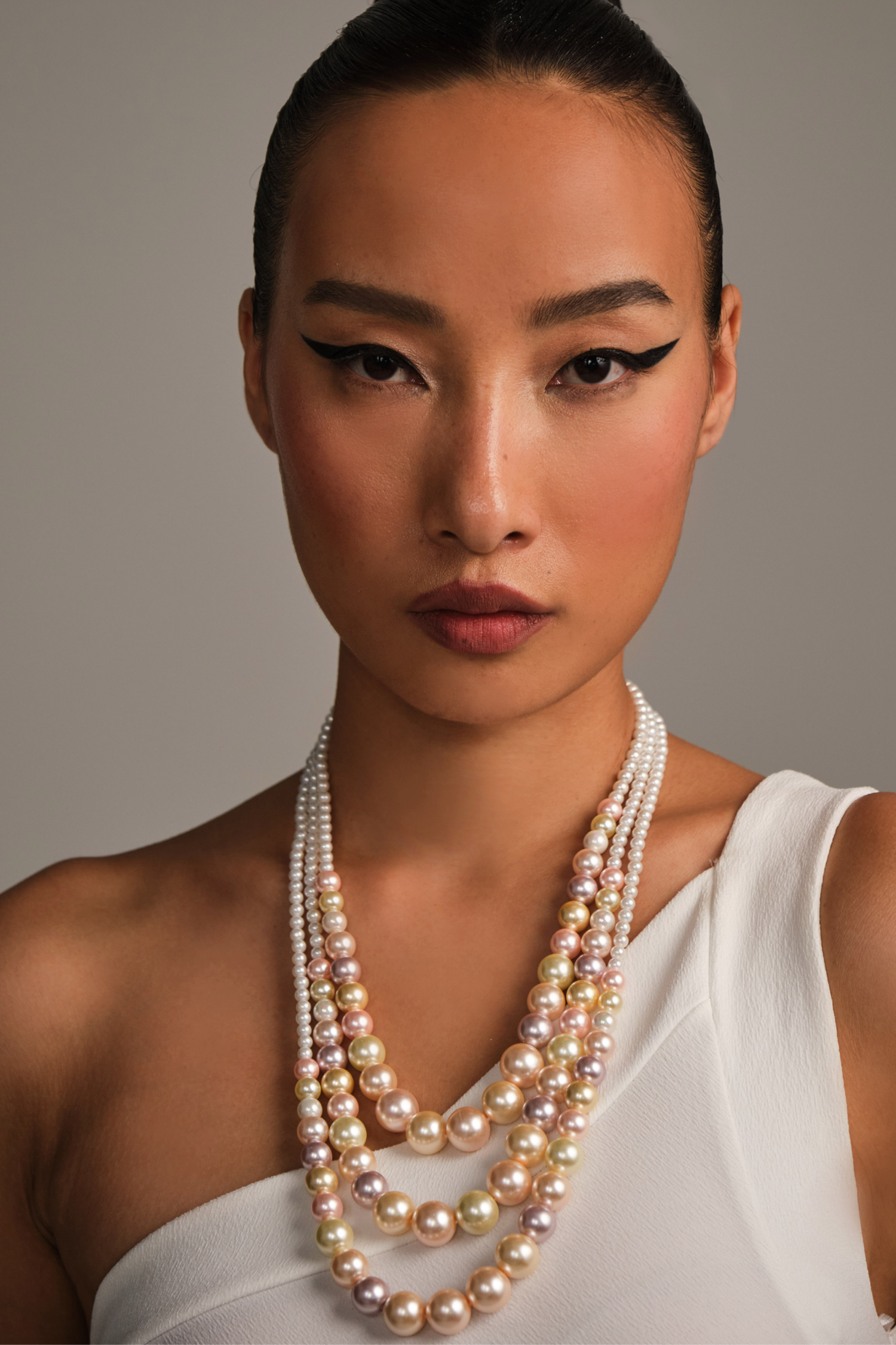 Multicoloured Layered Necklace