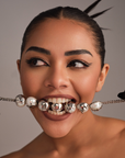 Dune Choker - Chrome