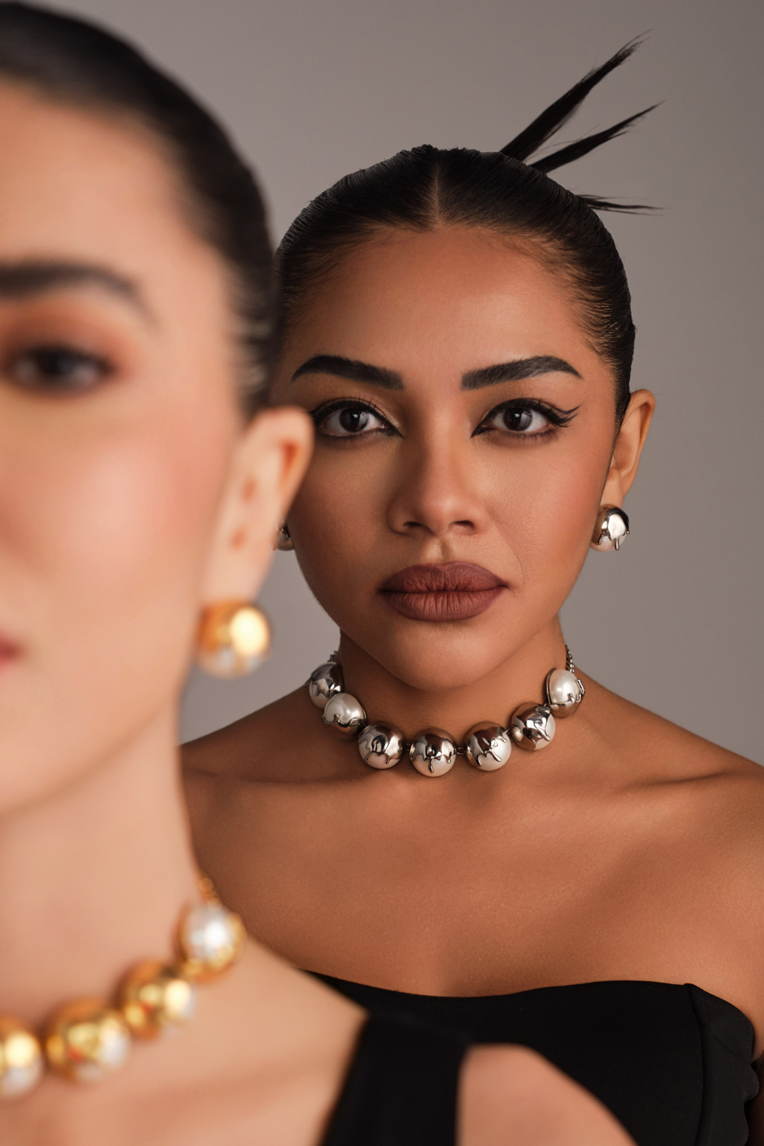 Dune Choker - Chrome