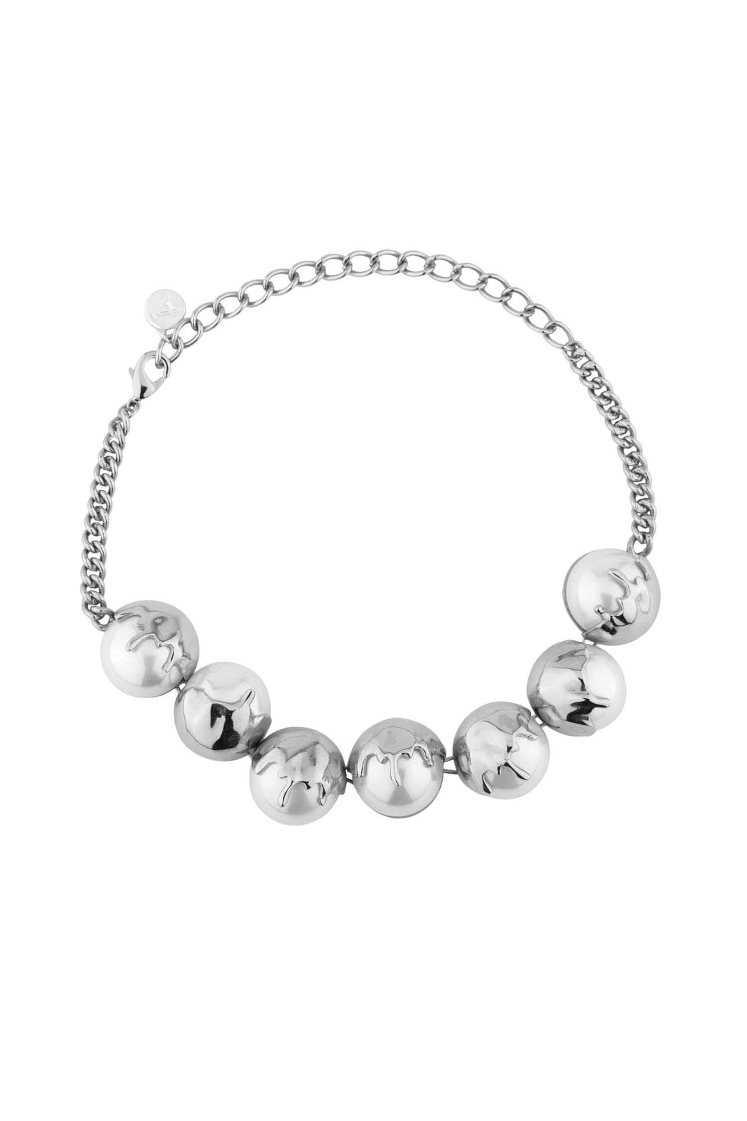 Dune Choker - Chrome