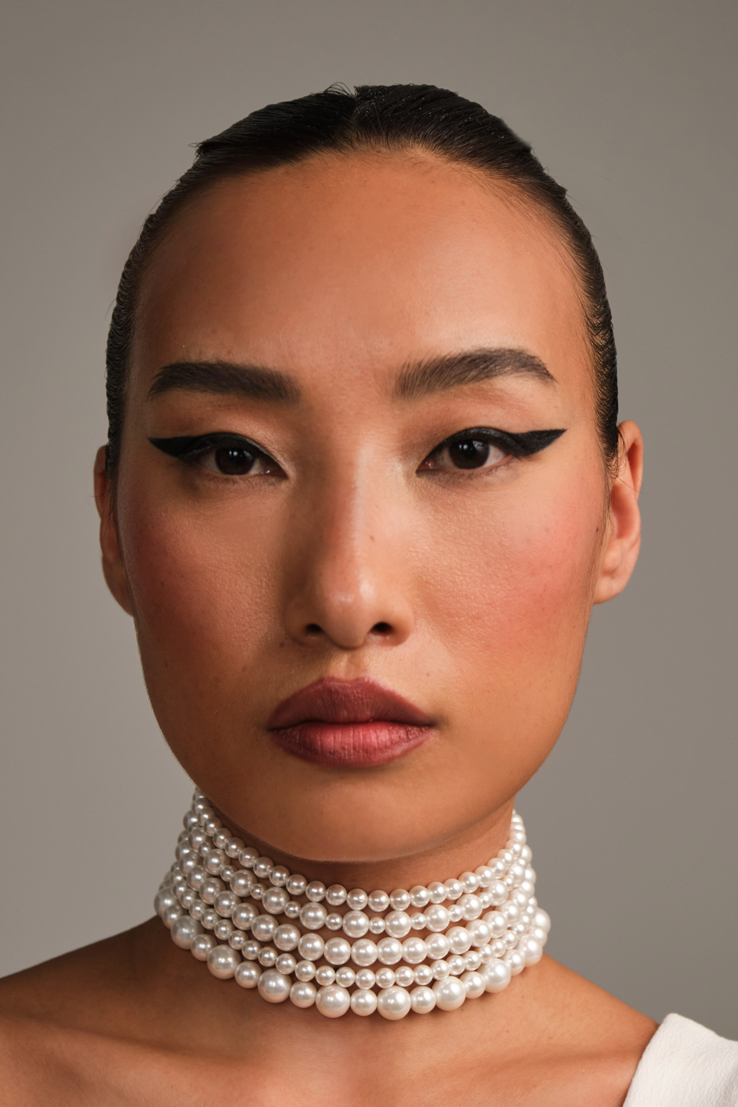 Layered Pearl Choker