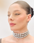 Graded Silver Choker