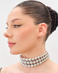 Graded Silver Choker
