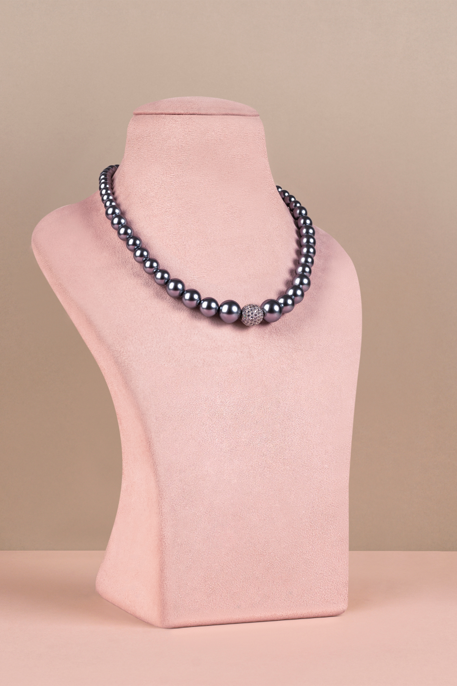 Graded Single - Dark Silver Swarovski