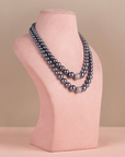 Double Graded - Dark Silver with Swarovski