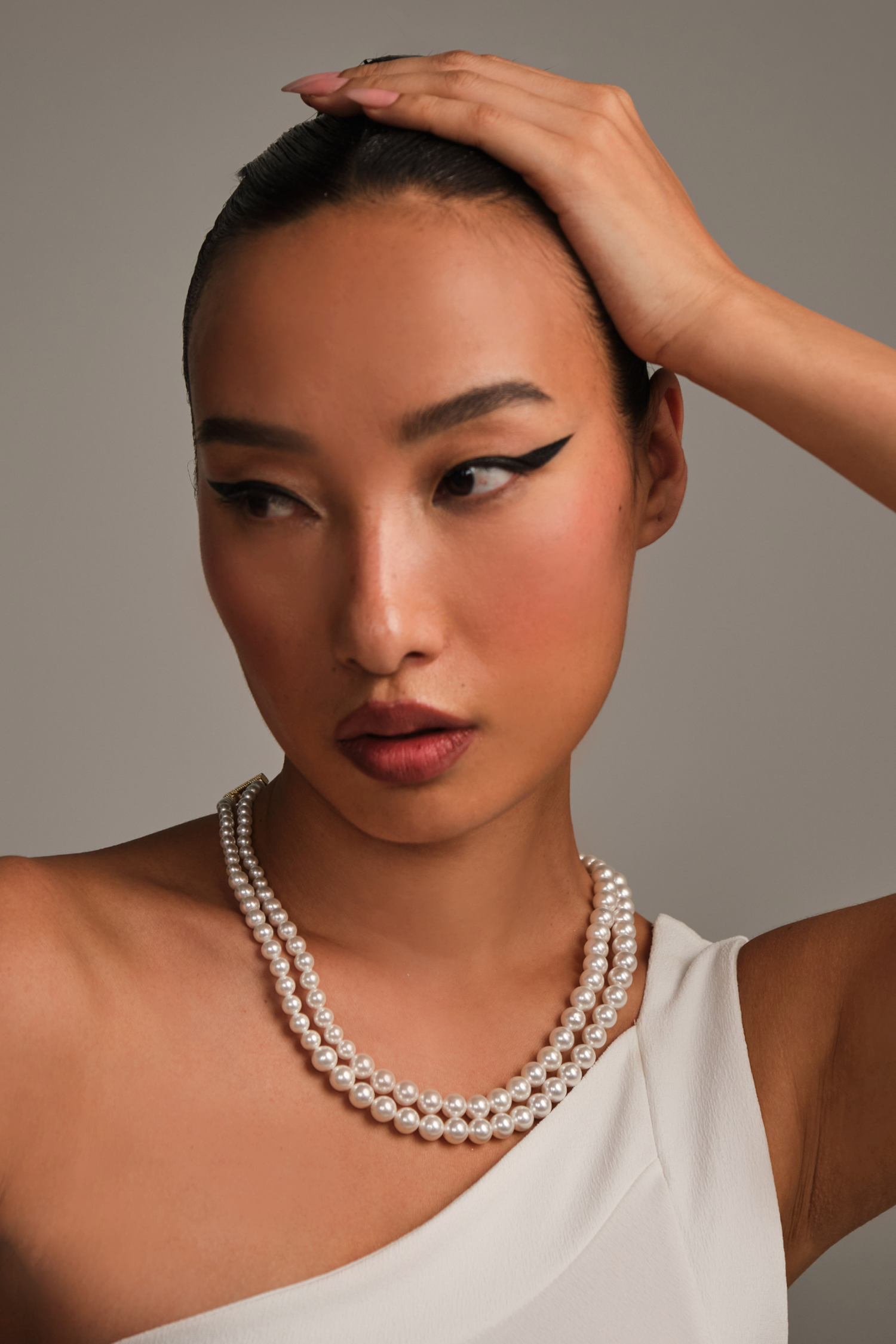 Mini Graded Pearl Necklace