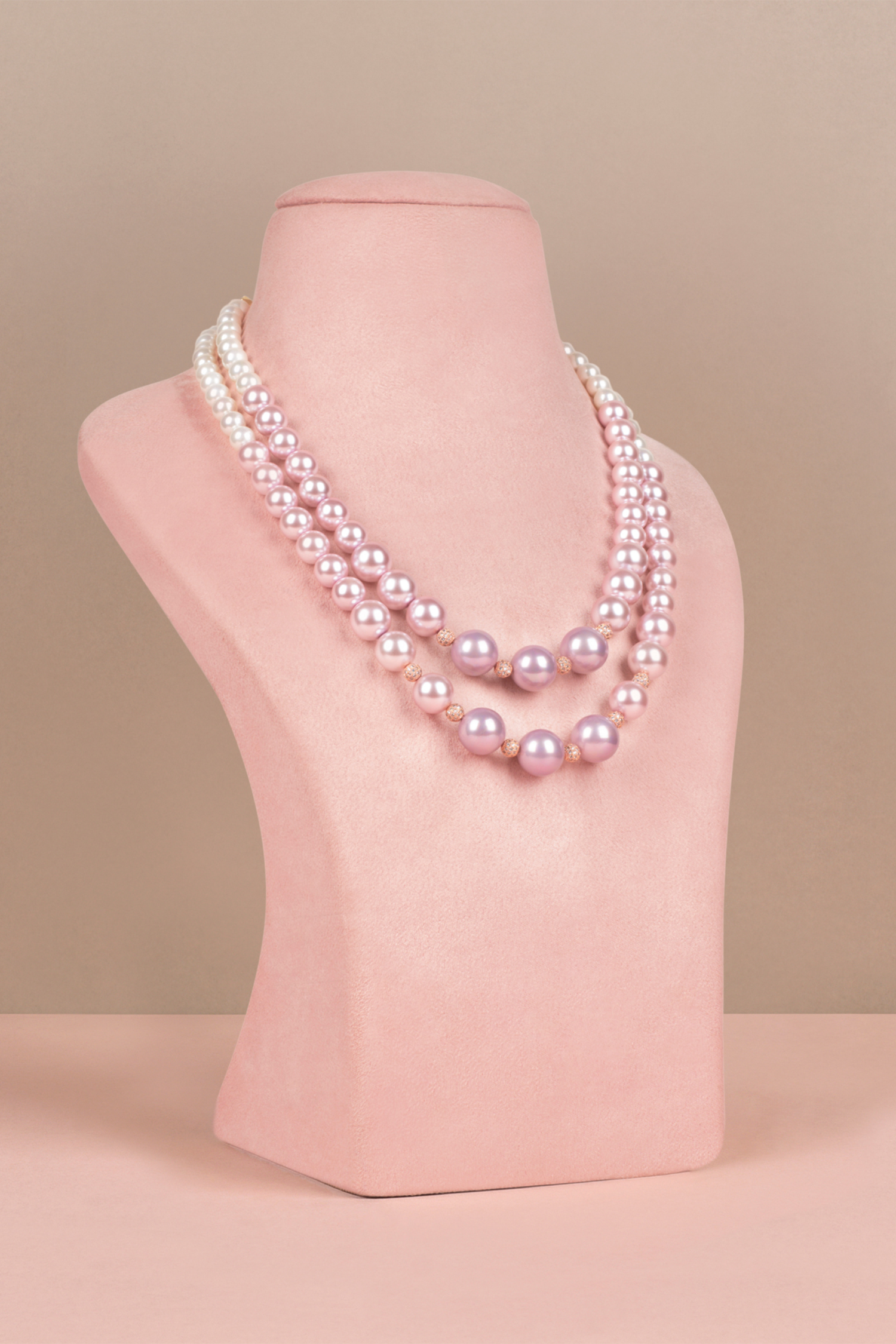 Double Graded - Purple Ombre with Swarovski