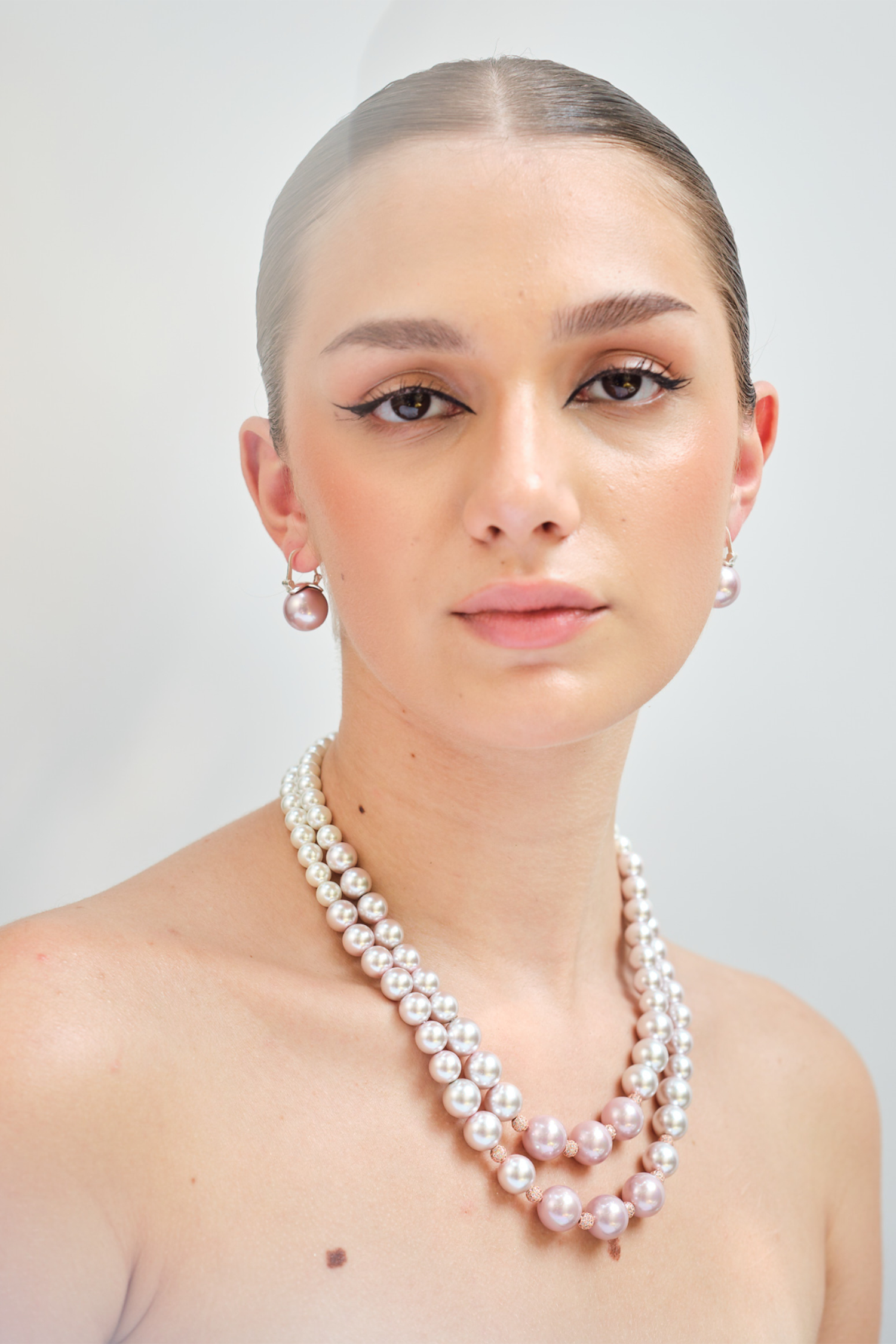 Double Graded - Purple Ombre with Swarovski