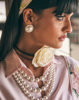 Triple Graded Bandel Necklace