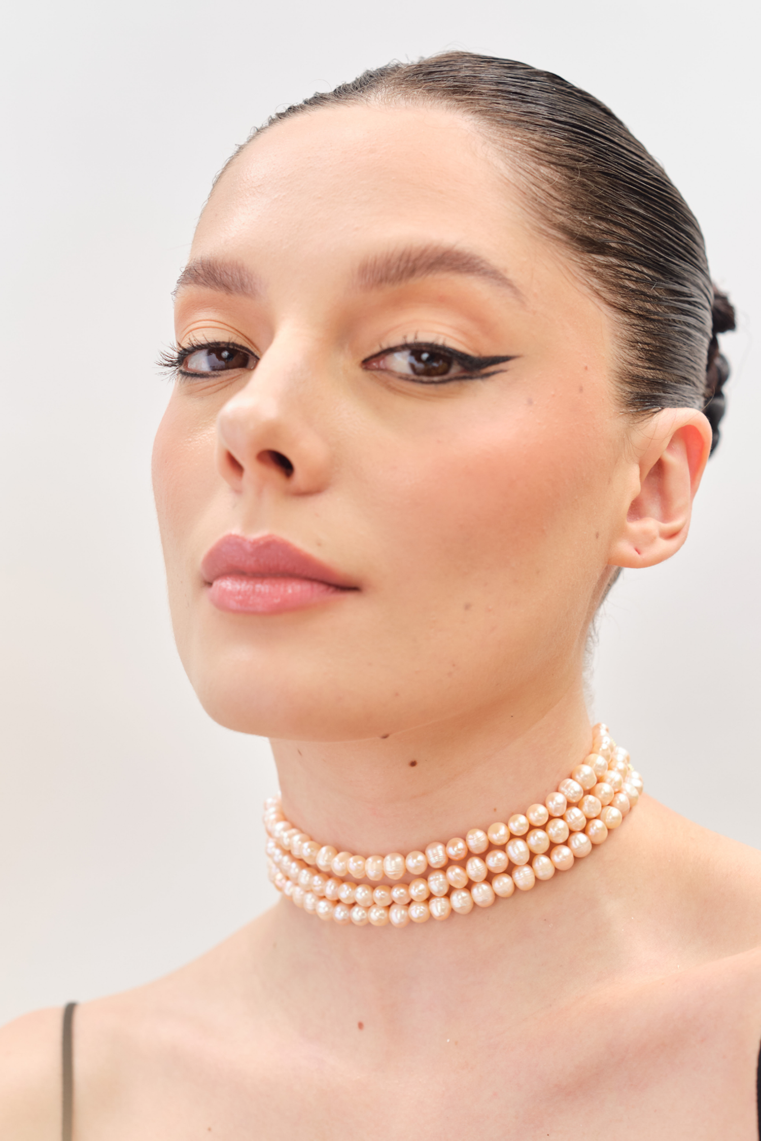 Peach Natural Choker