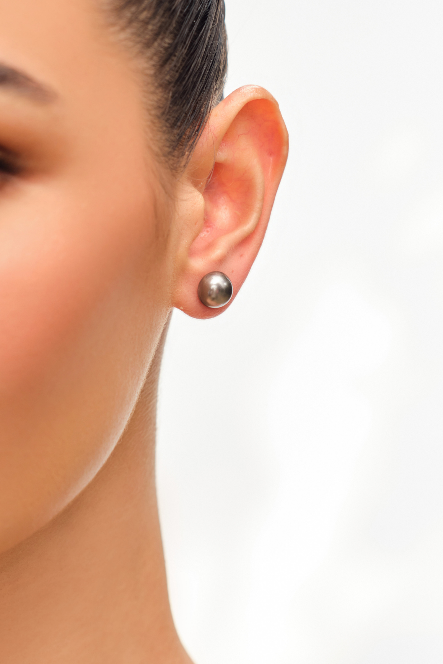 10mm Studs - Dark Silver