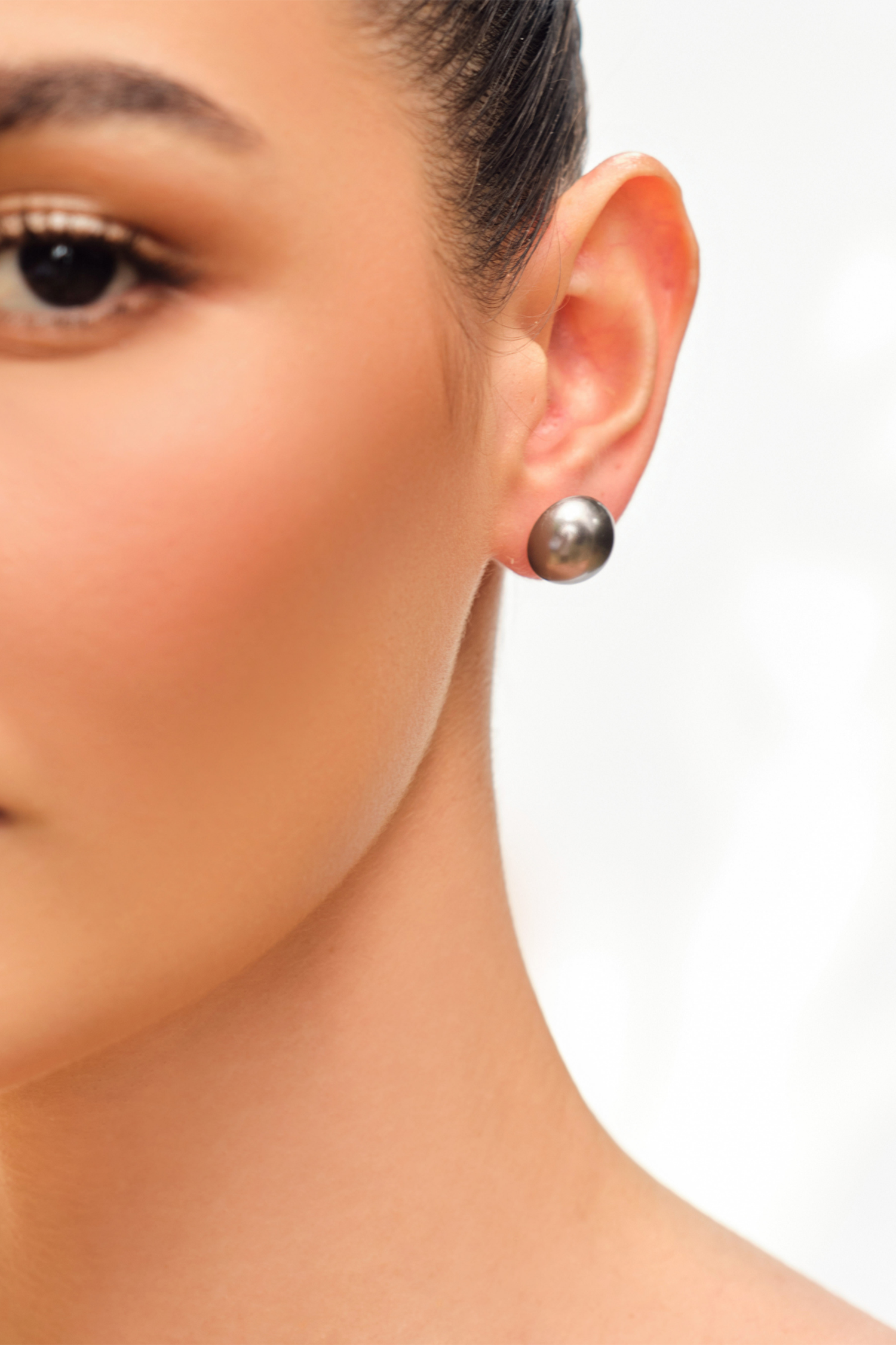 14mm Studs - Dark Silver