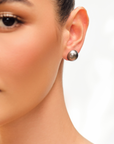 14mm Studs - Dark Silver
