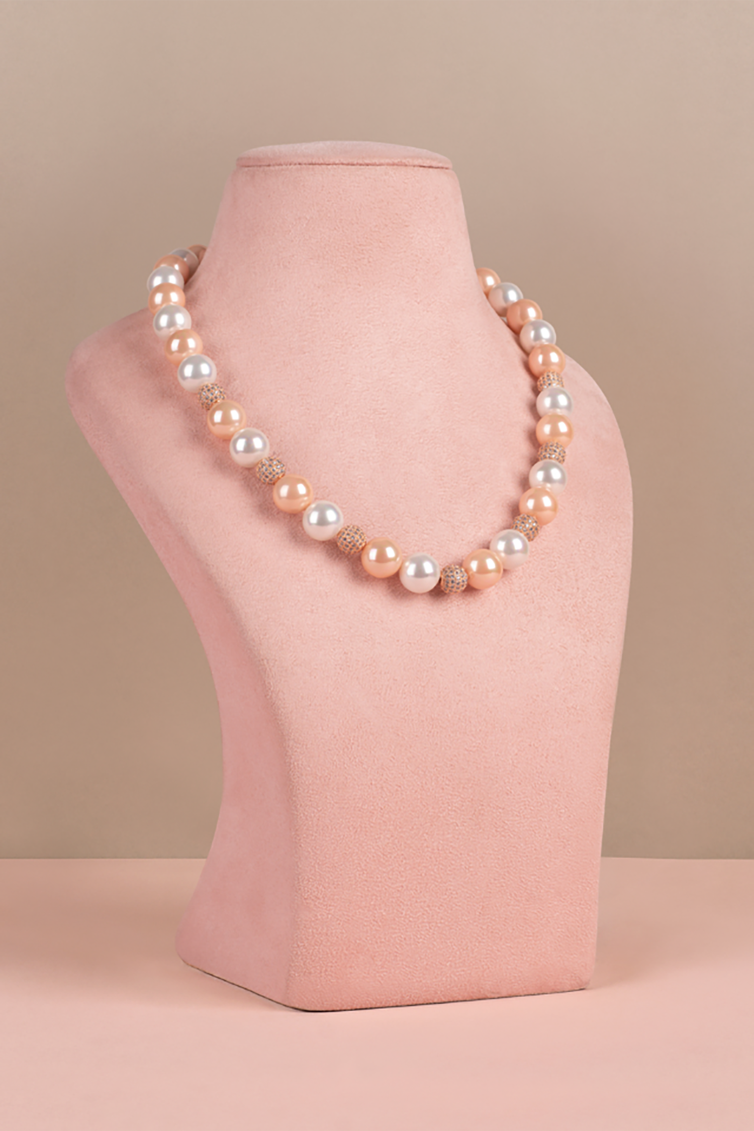 Swarovski Single - Orange & White