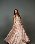 Royal White Lehenga Saree
