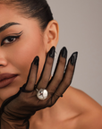 Dune Ring - Chrome