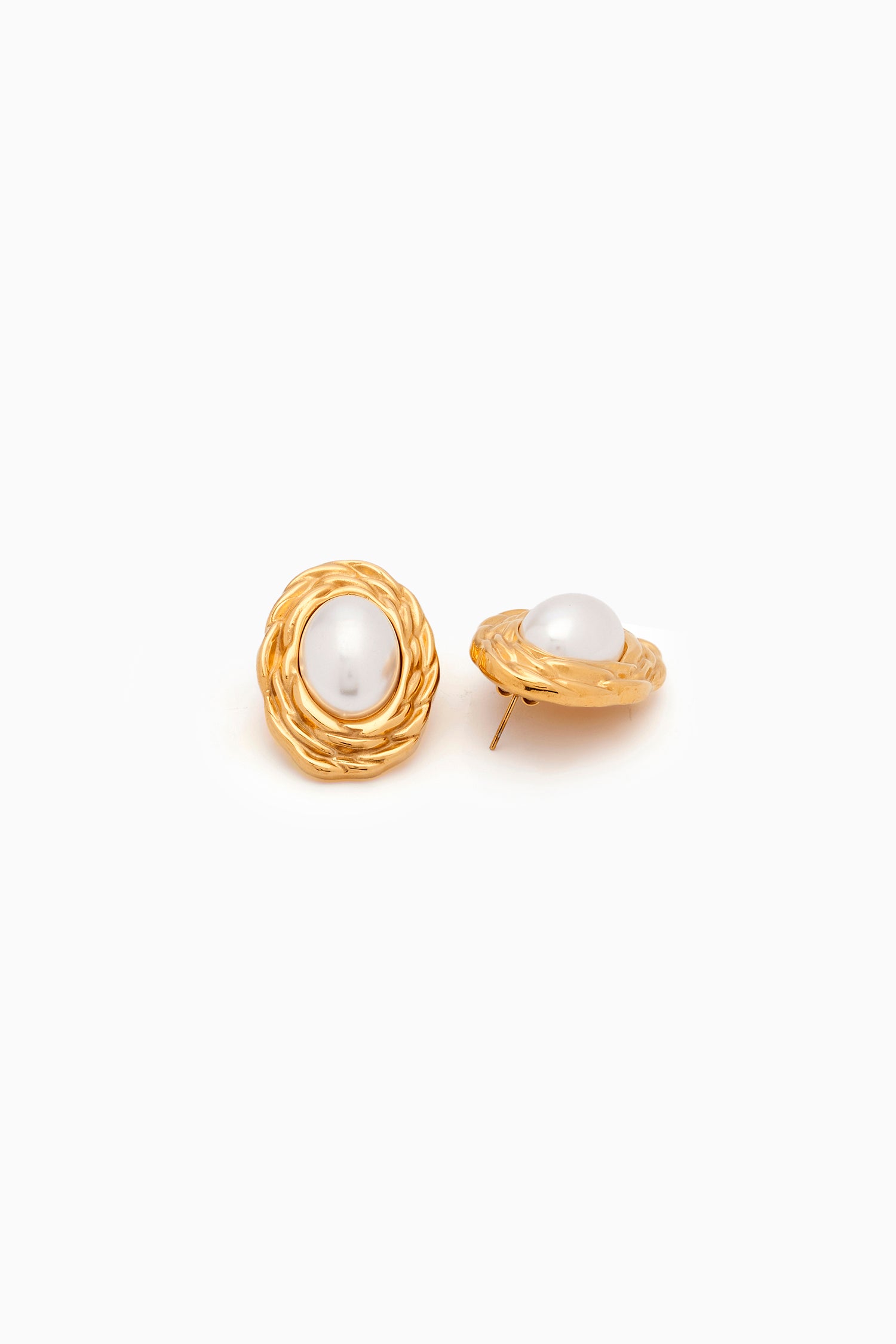 Oversized Pearl Studs