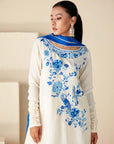 Intricately Sequin Embroidered Anarkali with Ombre Pleated Flare