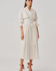 Ivory Atelier Trench Dress