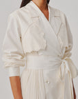 Ivory Atelier Trench Dress