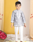 Thread Embroidery Kurta with Pajama