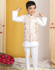 Zari Work Jacket with Kurta Pajama