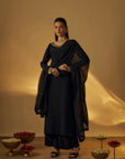 Black Kurta Set